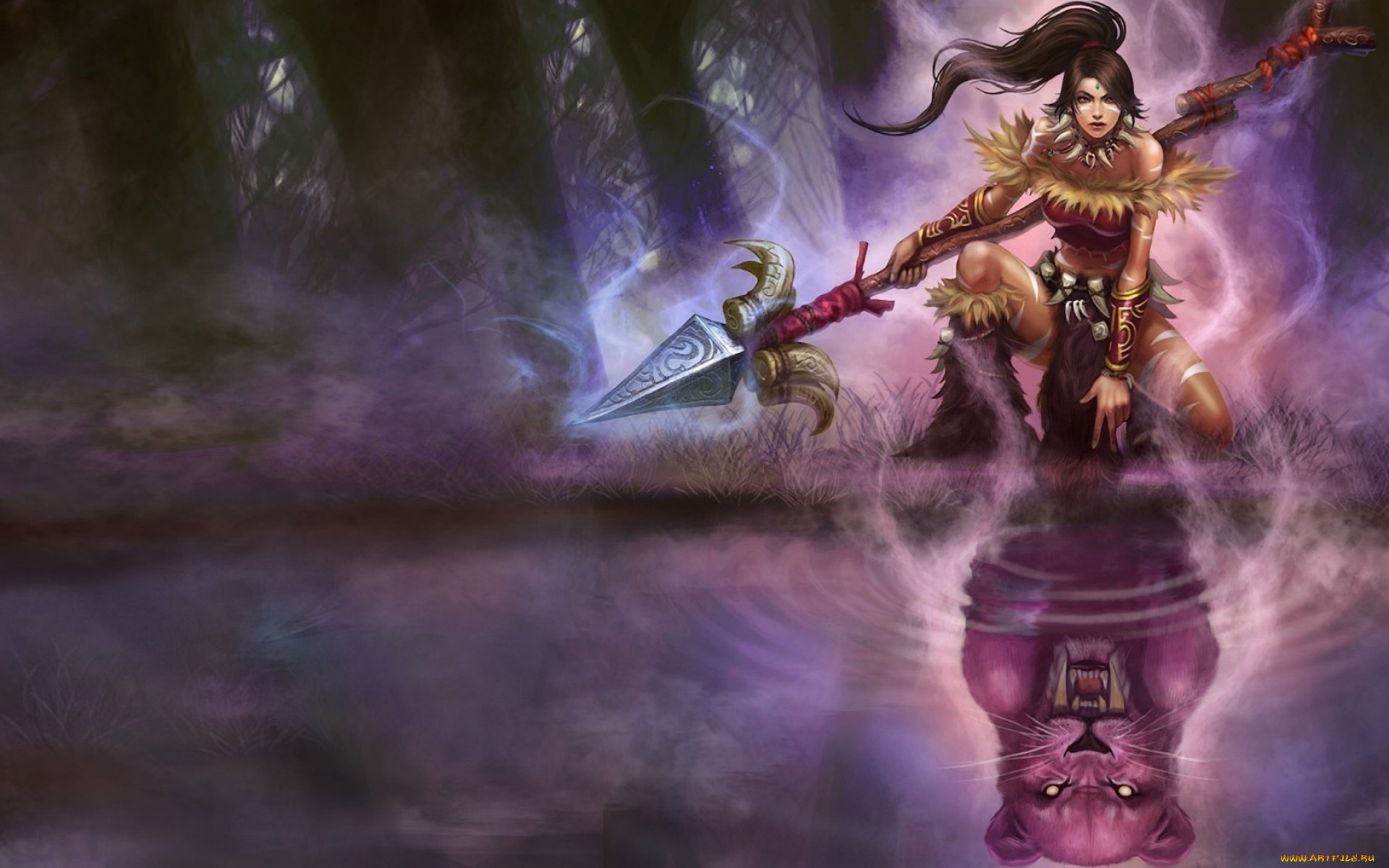  , league of legends, league, of, legends, , action, nidalee
